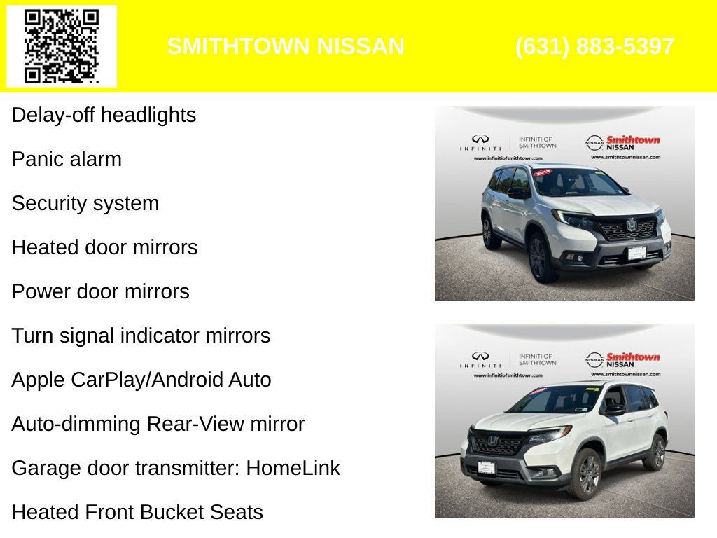 Used 2019 Honda Passport EX-L image 8