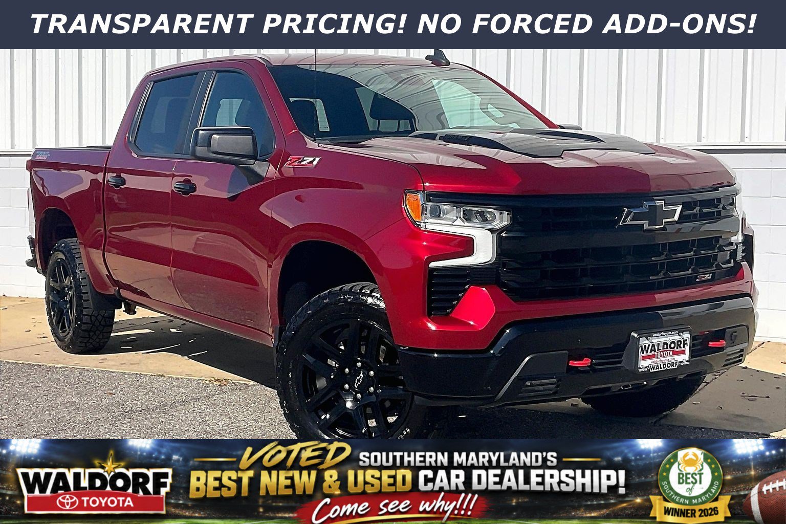 Used 2022 Chevrolet Silverado 1500 LT Trail Boss w/ Convenience Package II AWD/4WD image 1