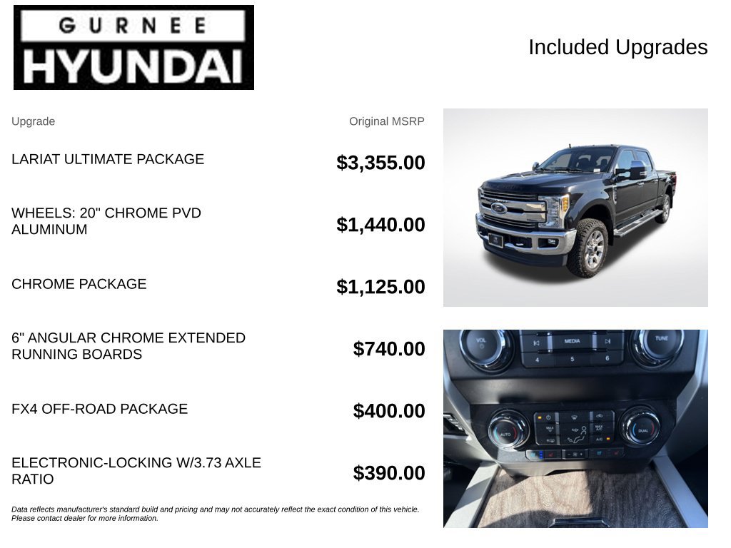 Used 2019 Ford F250 Lariat w/ Lariat Ultimate Package AWD/4WD image 4