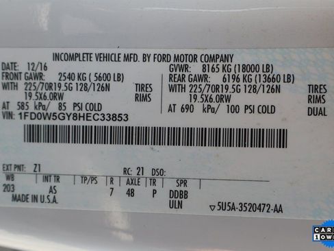 Used 2017 Ford F550 2WD Crew Cab Super Duty image 42