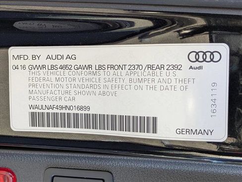 Used 2017 Audi A4 2.0T Premium Plus w/ Premium Plus Package image 24