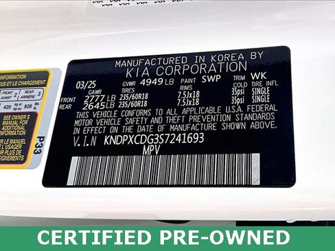 Certified 2025 Kia Sportage SX Prestige image 30