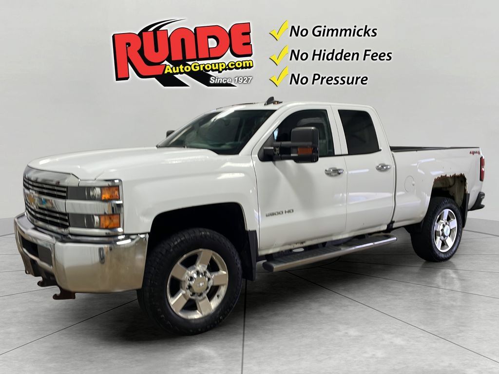 Used 2016 Chevrolet Silverado 2500 W/T w/ Snow Plow Prep Package AWD/4WD image 1