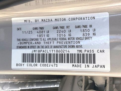 New 2026 MAZDA MAZDA3 2.5 S Preferred image 13