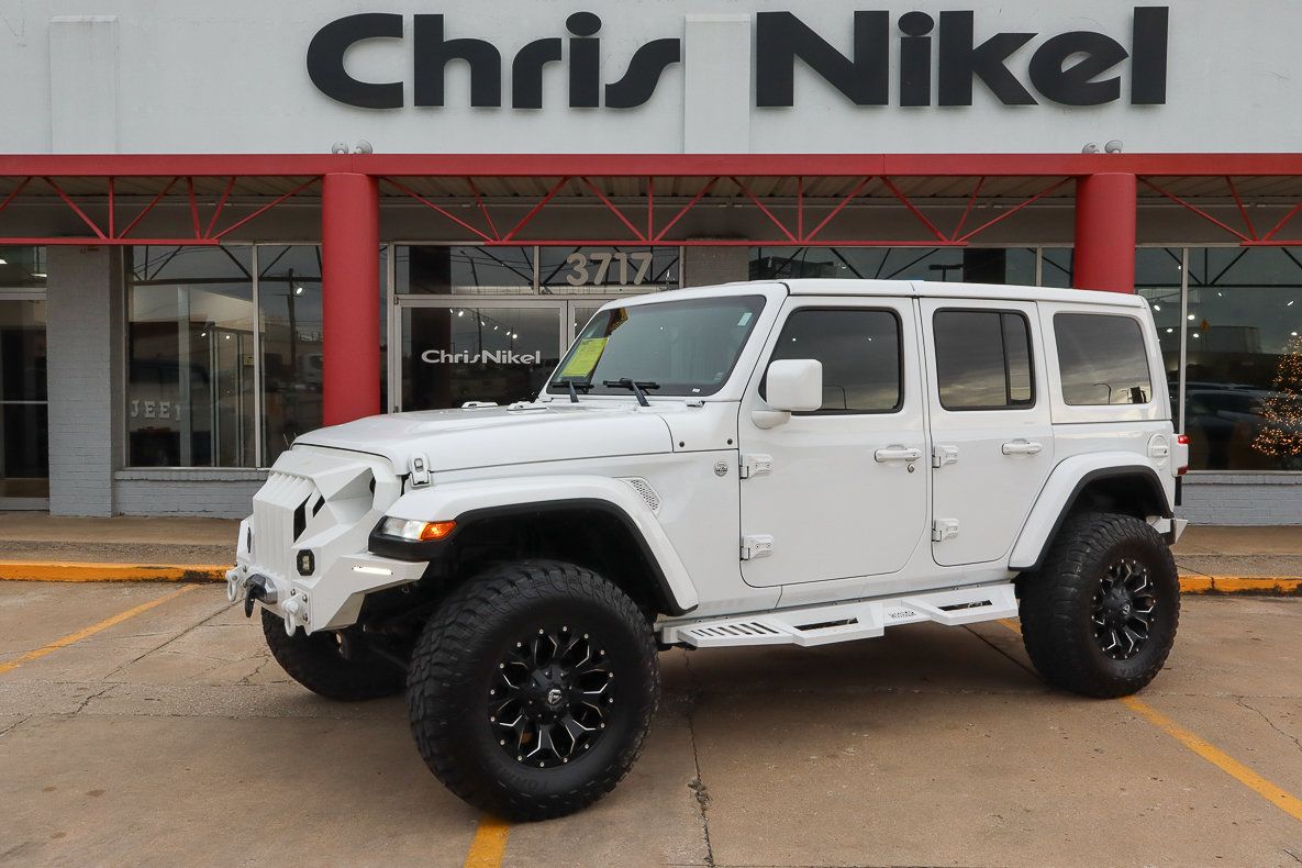 Used 2021 Jeep Wrangler Unlimited Sahara AWD/4WD image 1