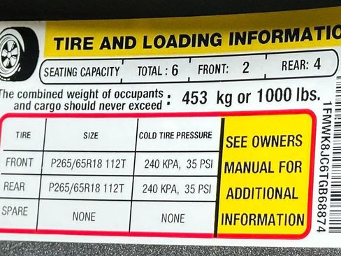 New 2026 Ford Explorer Tremor w/ Tremor Ultimate Package AWD/4WD image 46