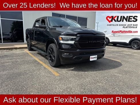 Used 2020 RAM 1500 Laramie AWD/4WD image 2