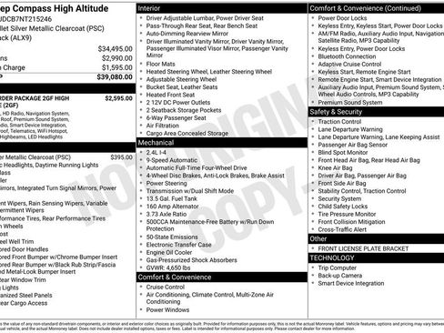 Used 2022 Jeep Compass High Altitude image 5