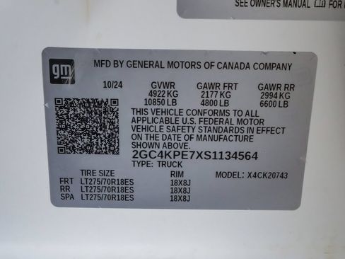 Used 2025 Chevrolet Silverado 2500 LTZ w/ LTZ Convenience Package AWD/4WD image 68