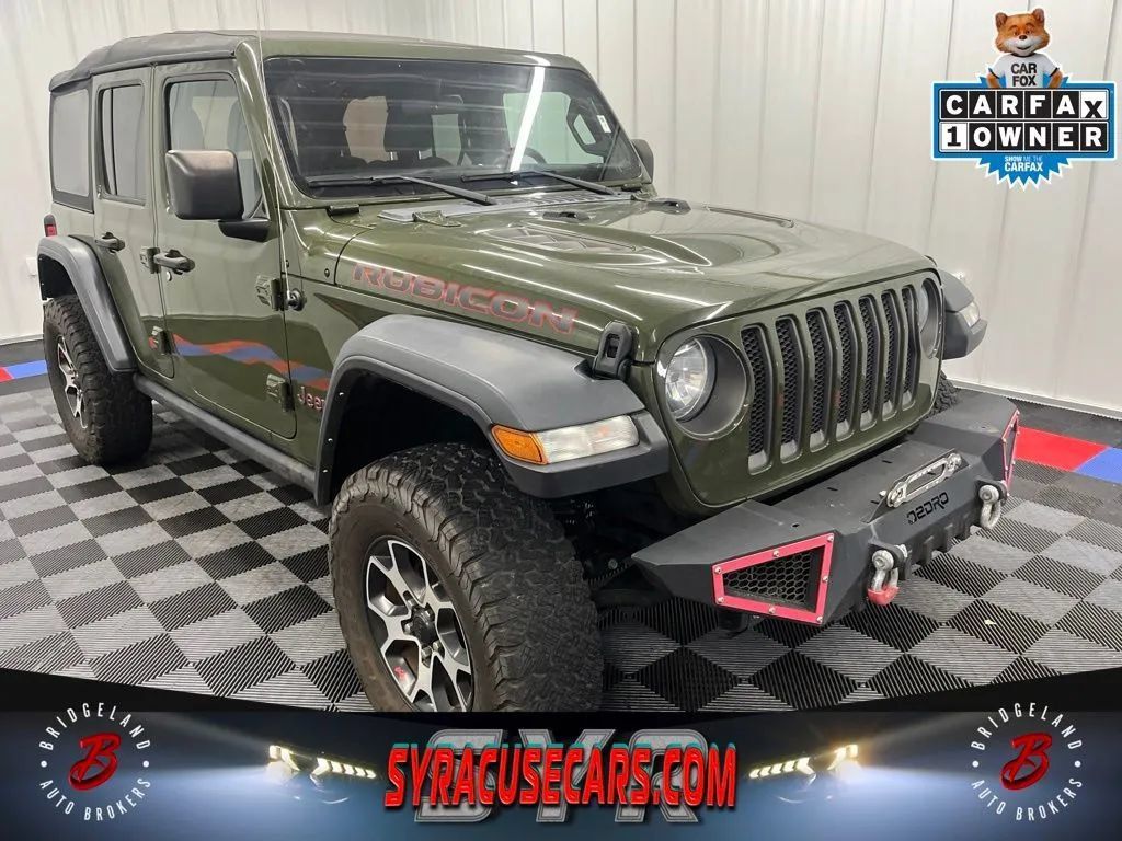Used 2021 Jeep Wrangler Unlimited Rubicon AWD/4WD image 1