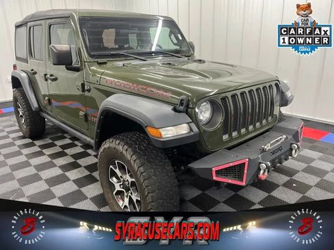 Used 2021 Jeep Wrangler Unlimited Rubicon AWD/4WD image 1