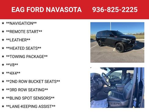 Used 2024 Chevrolet Tahoe Z71 w/ Luxury Package image 4