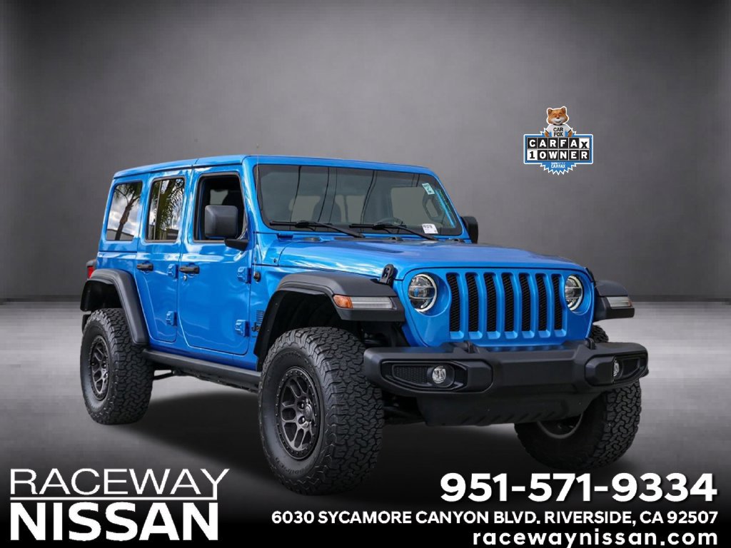Used 2022 Jeep Wrangler Unlimited Sport w/ Xtreme Recon 35" Tire Package AWD/4WD image 1