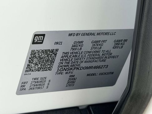 Used 2021 Chevrolet Tahoe Z71 AWD/4WD image 27
