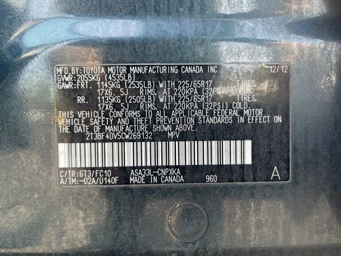 Used 2012 Toyota RAV4 4WD w/ Value Pkg image 30