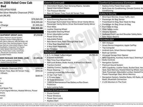Used 2023 RAM 2500 Rebel w/ Level 2 Equipment Group AWD/4WD image 20