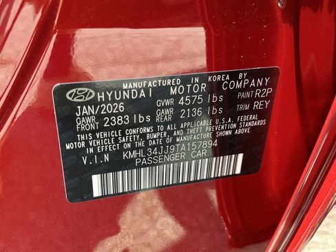New 2026 Hyundai Sonata SEL FWD image 27
