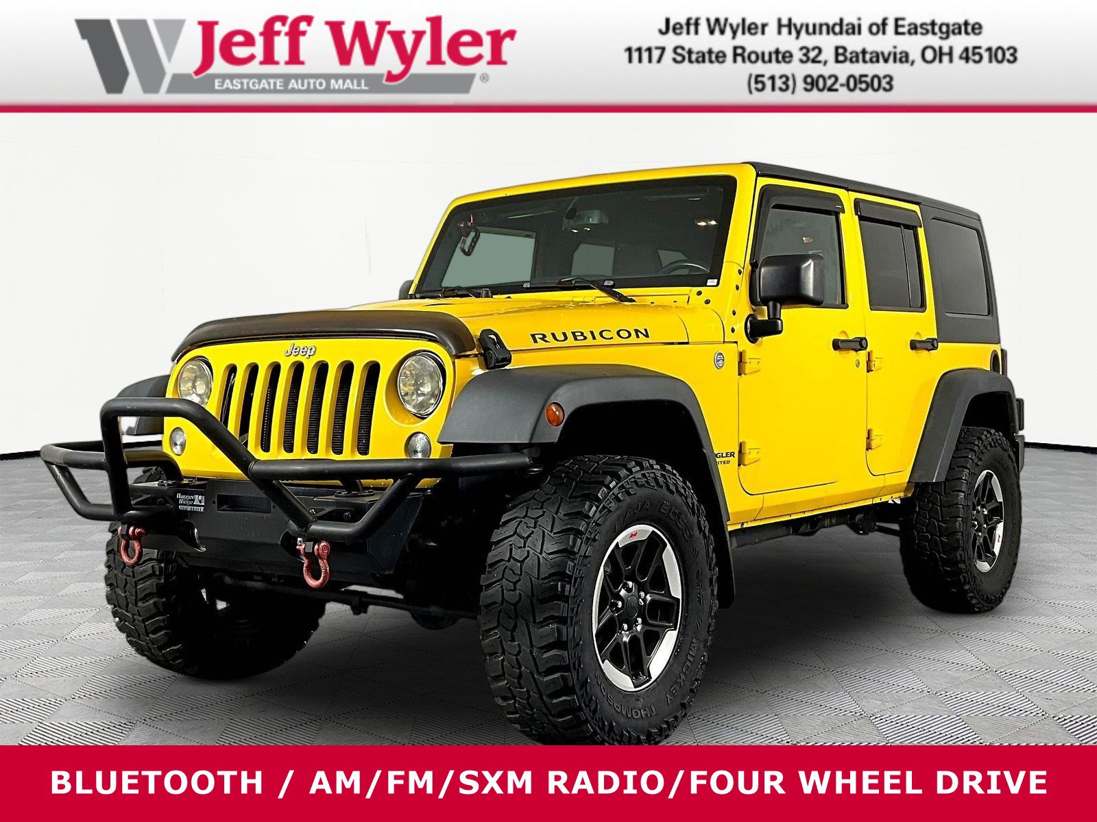 Used 2015 Jeep Wrangler Unlimited Rubicon w/ Connectivity Group AWD/4WD image 1