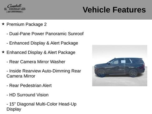 Used 2023 Chevrolet Tahoe Premier w/ Premium Package 2 AWD/4WD image 26