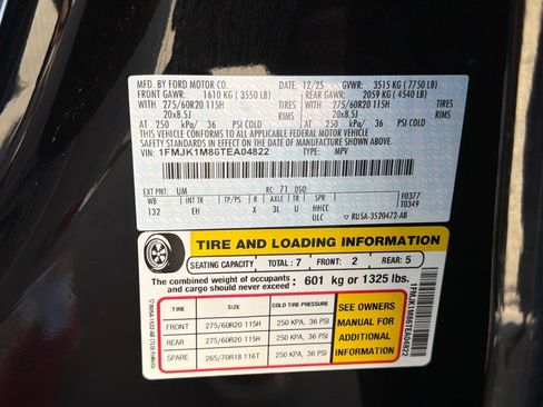 Used 2026 Ford Expedition Max Platinum AWD/4WD image 30