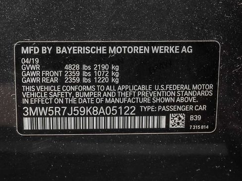 Used 2019 BMW 330i xDrive Sedan w/ Premium Package AWD/4WD image 21