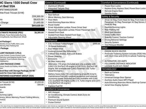 Used 2021 GMC Sierra 1500 Denali w/ Denali Ultimate Package image 37