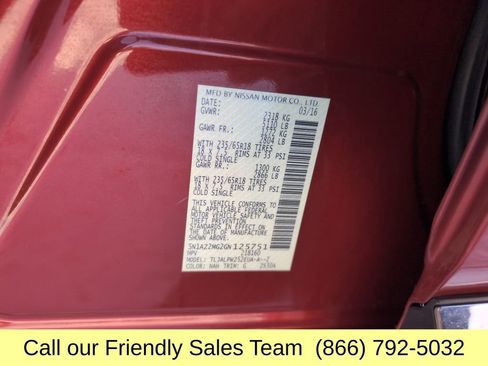 Used 2016 Nissan Murano S w/ Navigation Package image 29