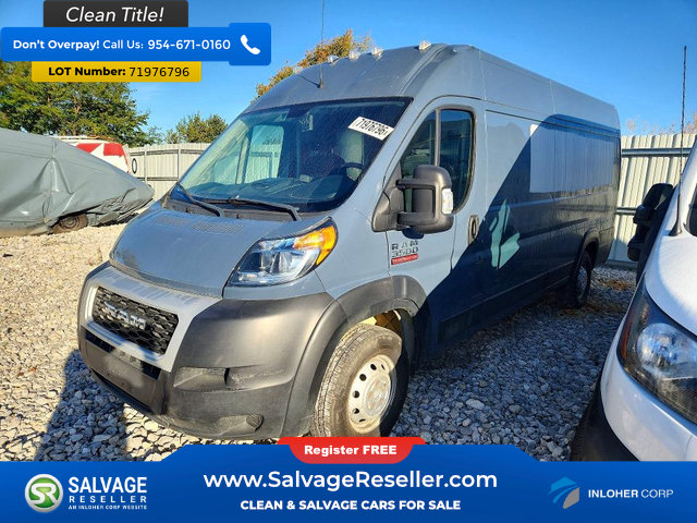 Used 2020 RAM ProMaster 3500 FWD image 1