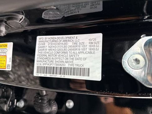 New 2026 Honda Ridgeline TrailSport+ image 17