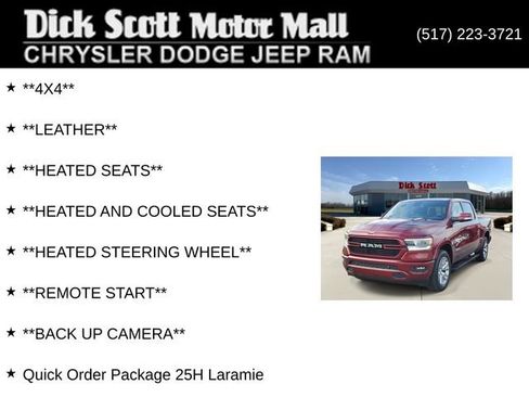 Used 2020 RAM 1500 Laramie w/ Sport Appearance Package AWD/4WD image 9