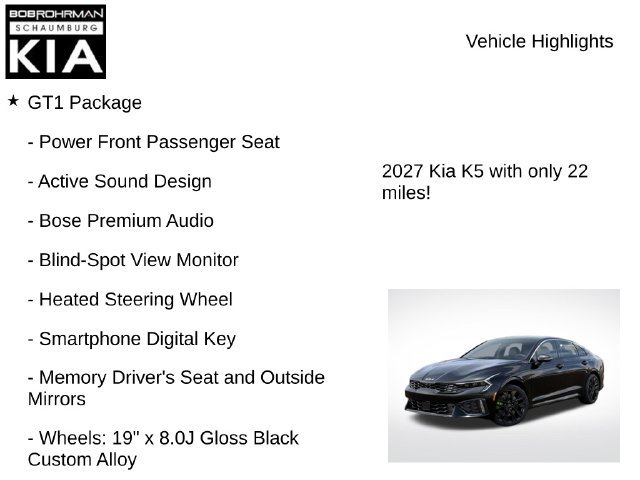 New 2027 Kia K5 GT FWD image 7