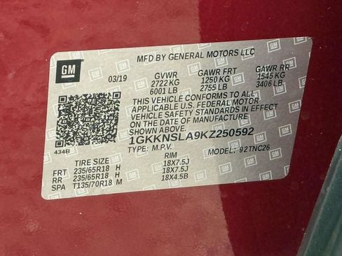 Used 2019 GMC Acadia SLE AWD/4WD image 25