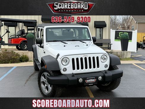 Used 2015 Jeep Wrangler Unlimited Sport image 1