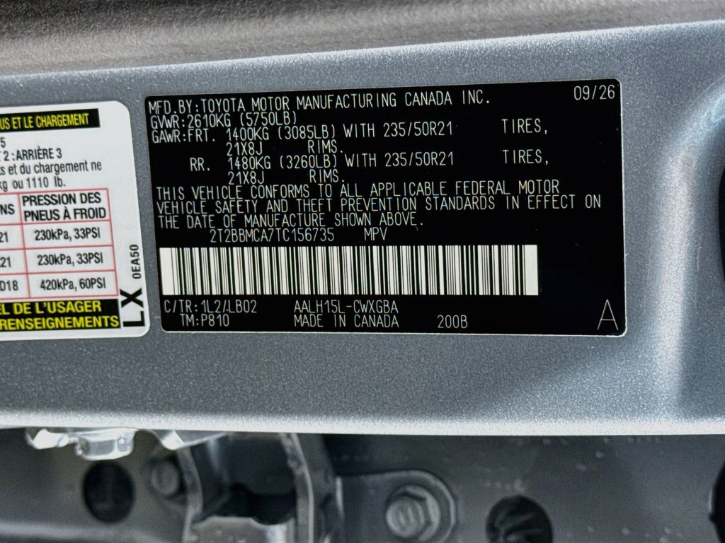 New 2026 Lexus RX 350h w/ Convenience Package AWD/4WD image 24