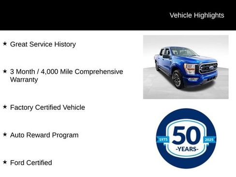 Certified 2022 Ford F150 XLT w/ Equipment Group 301A Mid AWD/4WD image 7