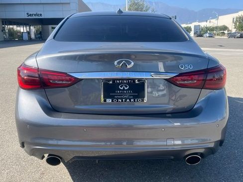 Certified 2023 INFINITI Q50 Luxe w/ Cargo Package RWD image 8