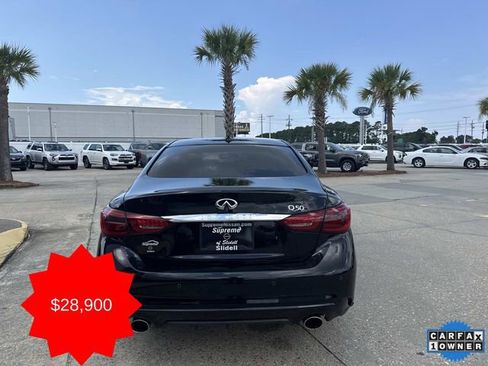 Used 2022 INFINITI Q50 Luxe w/ Cargo Package image 5
