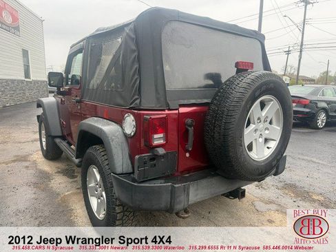 Used 2012 Jeep Wrangler Sport AWD/4WD image 5