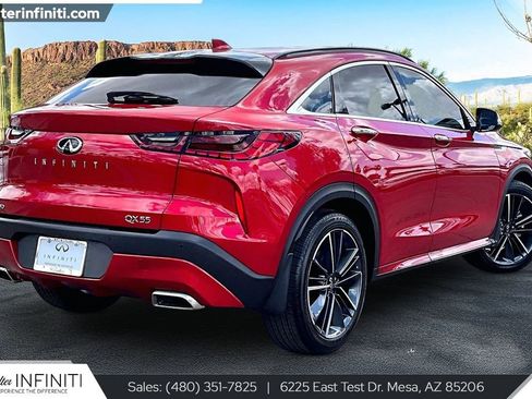 Used 2025 INFINITI QX55 Essential AWD/4WD image 2