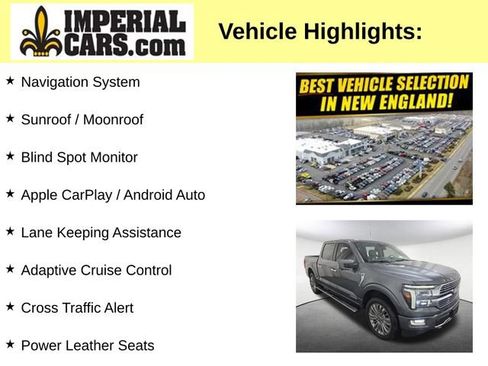 Used 2024 Ford F150 Platinum w/ Equipment Group 703A Plus AWD/4WD image 3