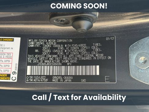 Used 2012 Toyota 4Runner Limited AWD/4WD image 12
