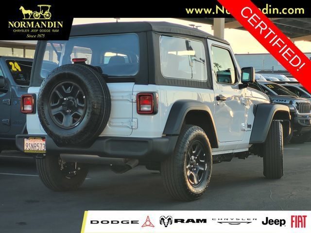 Certified 2025 Jeep Wrangler Sport AWD/4WD image 3