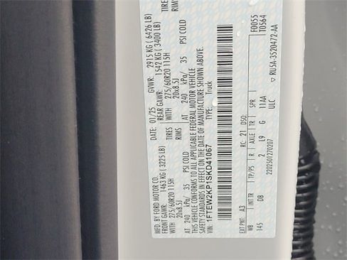 New 2025 Ford F150 STX w/ Equipment Group 200A image 43