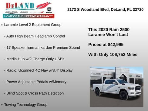 Used 2020 RAM 2500 Laramie image 12