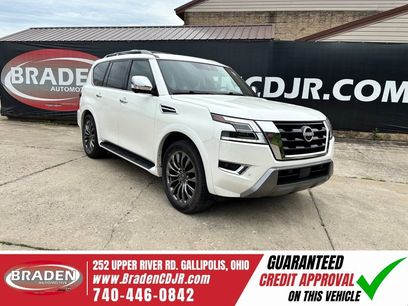 Used 2023 Nissan Armada Platinum w/ Captain's Chairs Package