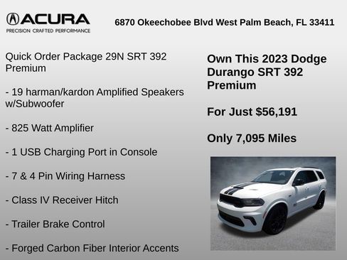 Used 2023 Dodge Durango SRT image 12