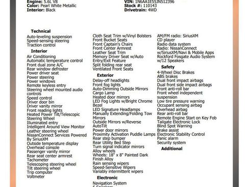 Used 2018 Nissan Titan PRO-4X w/ Pro-4x Convenience Package image 32