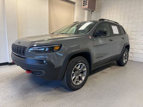 Used 2022 Jeep Cherokee Trailhawk w/ Premium Leather Package image 2