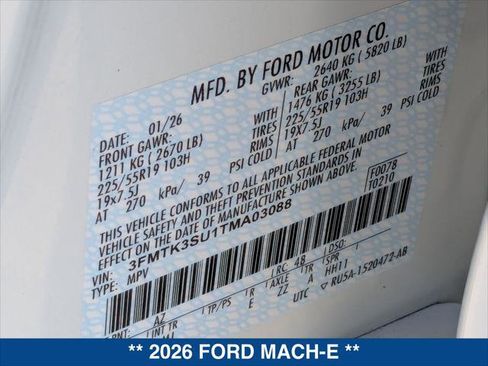 New 2026 Ford Mustang Mach-E Premium image 18