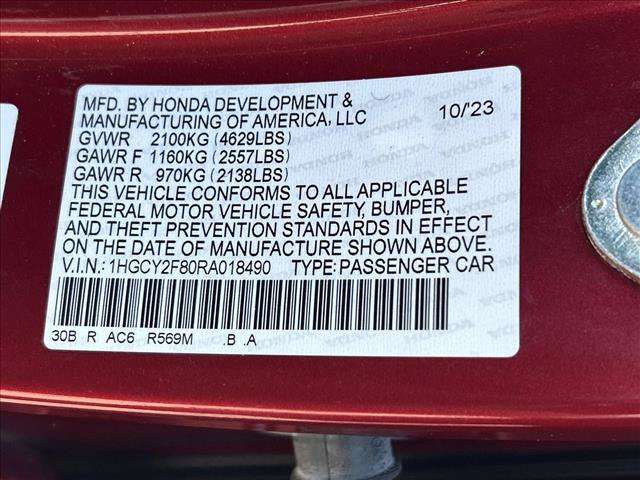 Used 2024 Honda Accord Touring image 30